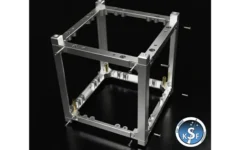 1U CubeSat Structure by KSF Space: affordable, flight-ready aluminum and PA11 frames for 1U, 2U, and 3U CubeSat missions.