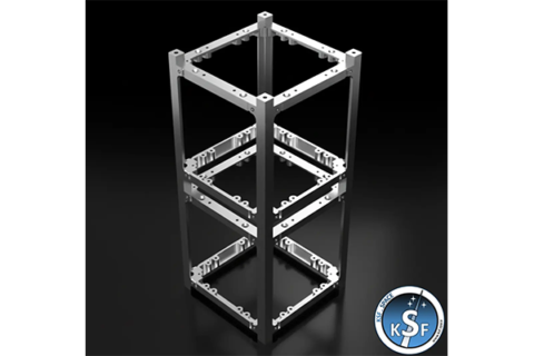2U CubeSat Structure by KSF Space