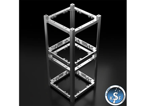 2U CubeSat Structure by KSF Space