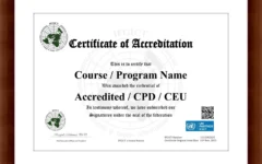 Course accreditation bodies