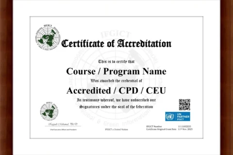 Course accreditation bodies