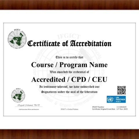 Course accreditation bodies