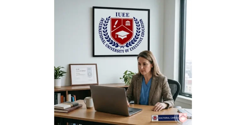 Self-paced doctorate online