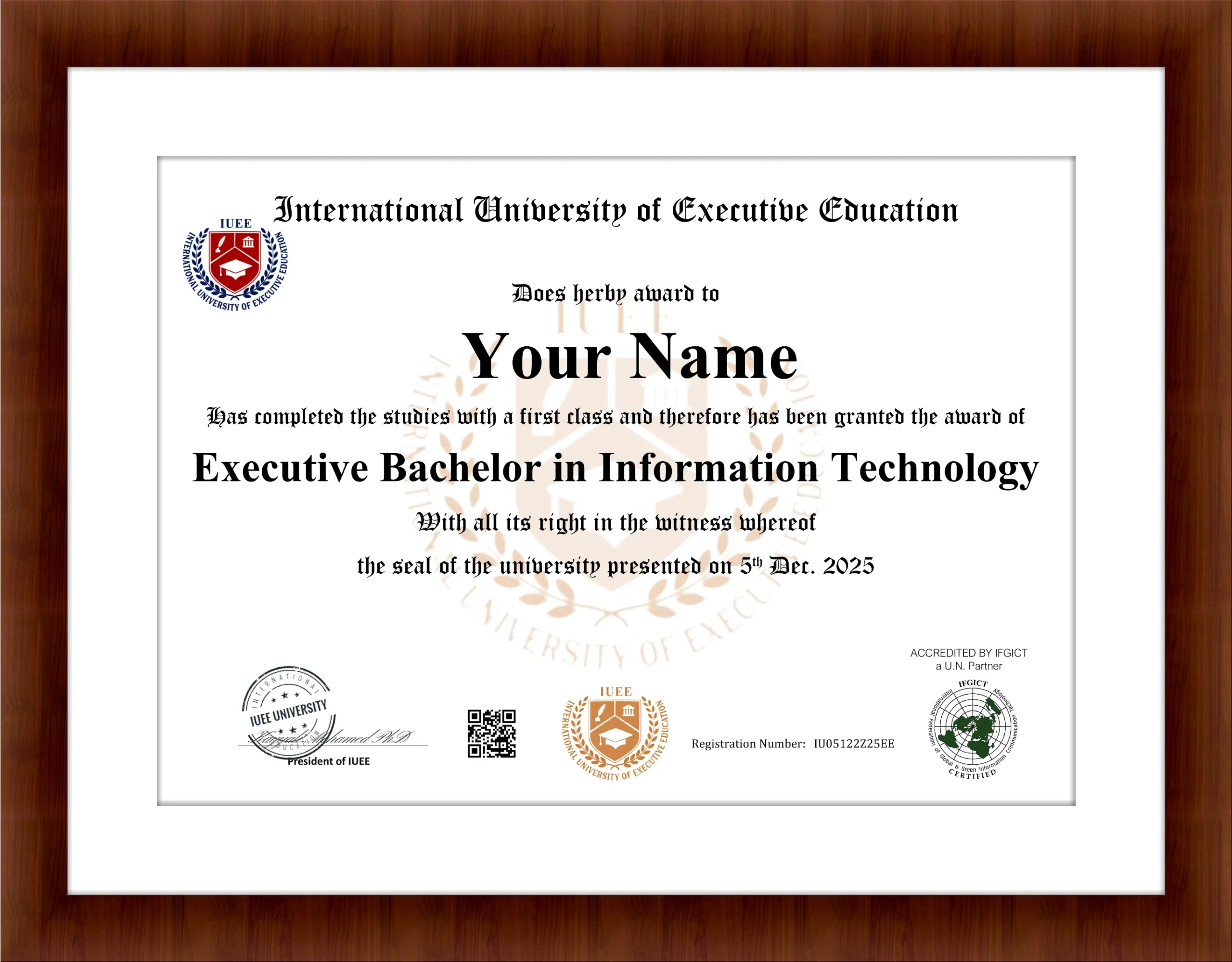 Executive Bachelor in Digital Marketing Online