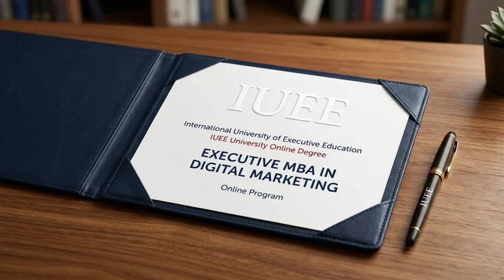 online executive mba digital marketing